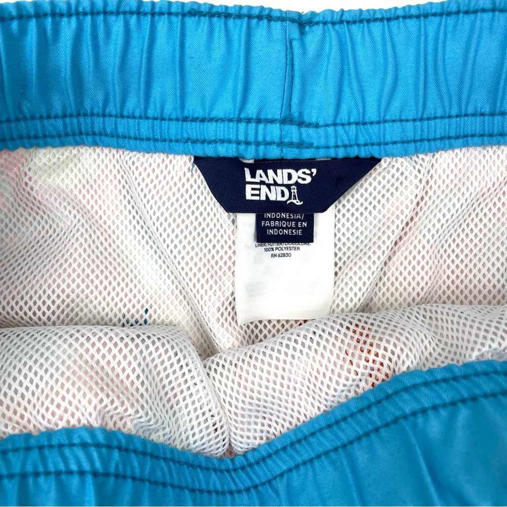 Lands End Orange Jellyfish Swim Shorts - Picture 3 of 5